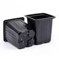 Горшок для рассады квадр. 9х9х10см 0,5л (ЛАМА-ТОРФ)