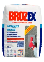 Декоративная штукатурная смесь ШАГРЕНЬ, цвет белый, 25 кг (56)