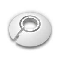 Обвод универсальный для труб 16-22  - 001 Белый