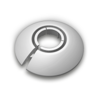 Обвод универсальный для труб 16-22 мм Идеал - 081 Металлик серебристый (1)