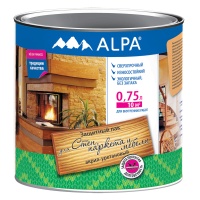 Лак для стен, паркета и мебели ALPA 0,75л