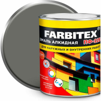 Эмаль FARBITEX ПФ-115 Светло-серый