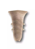 Угол внутренний Идеал Классик 203 Дуб беленый, 85мм